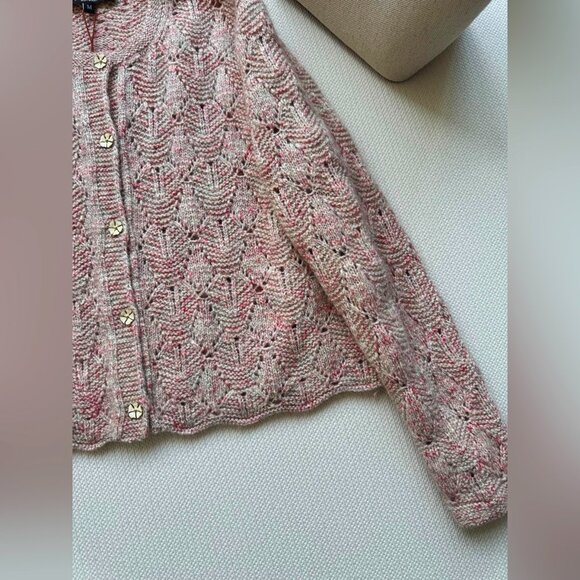 Loro Piana Verbania Linen, Silk, and Cashmere Cardigan Sweater - Picture 9 of 10